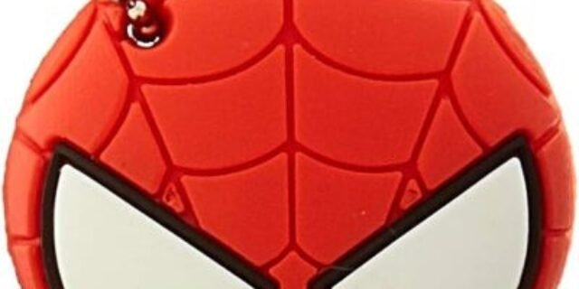 Marvel Chaveiro de cortador de unhas com toque macio: Homem-Aranha