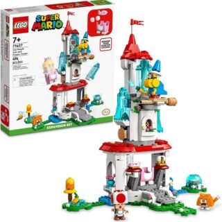 LEGO® Super Mario™ – Conjunto de Expansão Traje Peach Gata e Torre Gelada 71407 (494 peças)