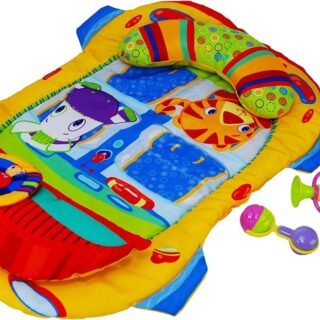 Tapete De Atividades Musical Carrinho Divertido Pura Diversão Multicor