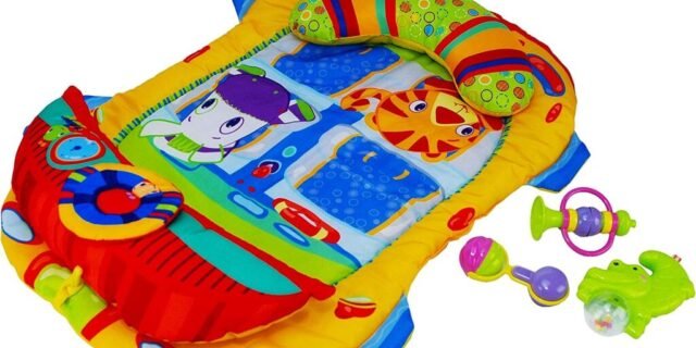 Tapete De Atividades Musical Carrinho Divertido Pura Diversão Multicor