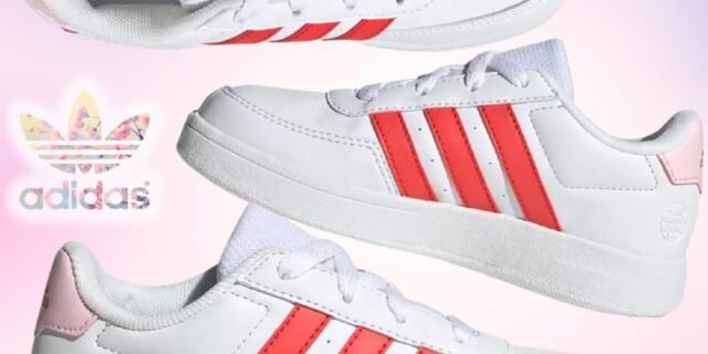 Tênis Infantil Adidas Breaknet Lifestyle Court Lace