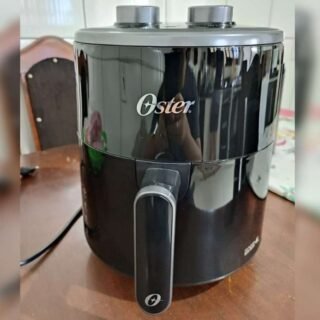 Fritadeira Elétrica Sem Óleo Air Fryer Oster OFRT400 4L – Preta