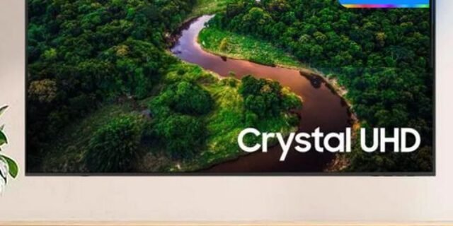Smart TV 75” UHD 4K LED Crystal Samsung 75CU8000