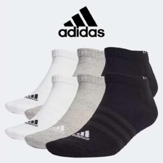 Kit Meia Adidas Cano Baixo c/ 6 Pares