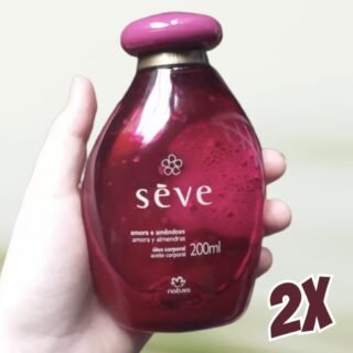 Kit 2 Óleos Sève Hidratantes Amora e Amêndoas, 200ml cada