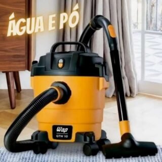 Aspirador de Pó e Água WAP GTW 10 1400W 140mbar Compacto e Robusto com Soprador 127V