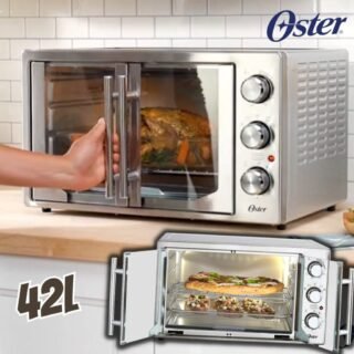 Forno e Fritadeira Sem Óleo Oster 42L French Door 2 em 1-127V