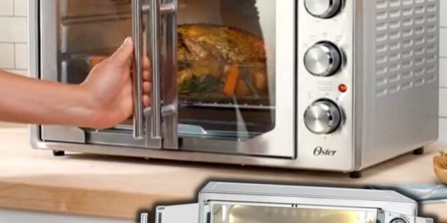 Forno e Fritadeira Sem Óleo Oster 42L French Door 2 em 1-127V