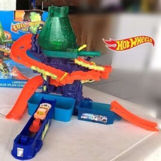 Pista Hot Wheels com Estação Cientifica, Mattel