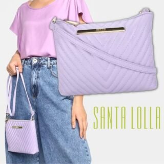 Bolsa Santa Lolla Mini Bag Matelassê Feminina