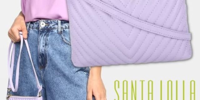 Bolsa Santa Lolla Mini Bag Matelassê Feminina