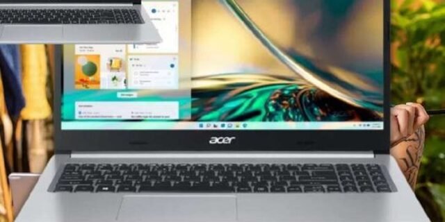 Notebook Acer Aspire 5 A515-45-R8W2 AMD Ryzen 7 Windows 11 Home 8GB 512GB SDD 15,6″