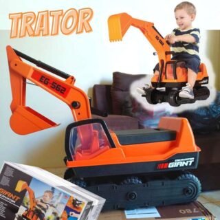 Trator Giant Escavator Até 50Kg, Roma