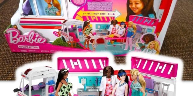 Barbie Profissões Conjunto de Brinquedo Clínica de Atenção Médica