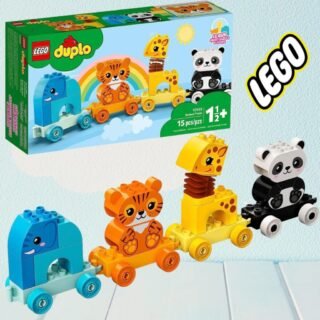 LEGO® DUPLO® O Meu Primeiro Trem de Animais; Brinquedo de Construção (15 peças)