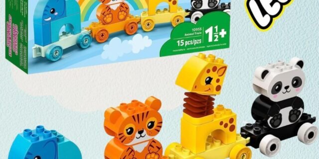 LEGO® DUPLO® O Meu Primeiro Trem de Animais; Brinquedo de Construção (15 peças)