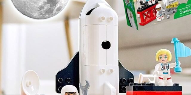 LEGO® DUPLO® Town Missão de Ônibus Espacial; Brinquedo de Construção (23 peças)
