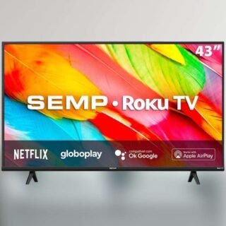 Smart TV LED 43″ Full HD Semp Roku TV 43R6500