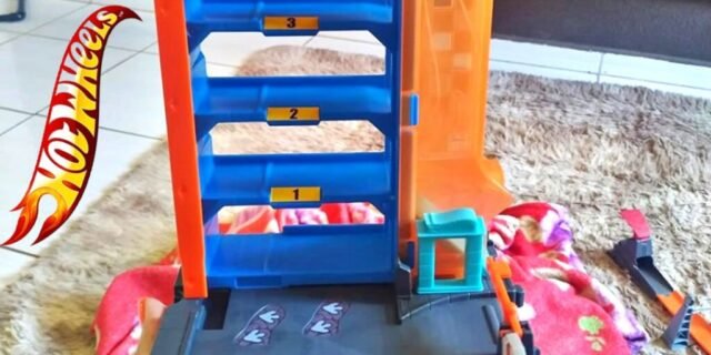 Hot Wheels Pista de Brinquedo Garagem, Multi