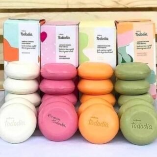 Sabonete em Barra Puro Vegetal Tododia 5 unidades de 90g