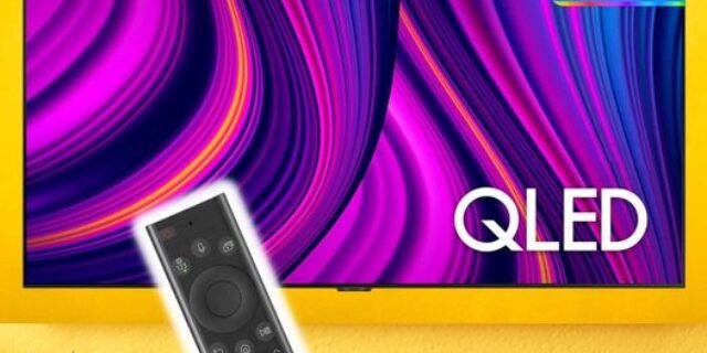 Smart TV 55” 4K QLED Samsung QN55Q80B