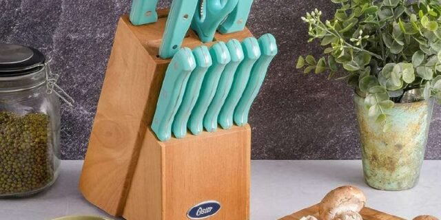 Conjunto de talheres Oster Evansville, aço inoxidável, 14 peças