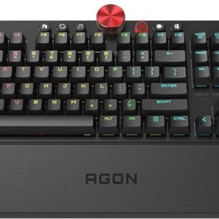 Teclado Mecânico Gamer AOC Agon AGK700 Preto Padrão