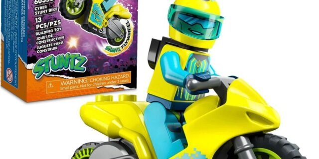 LEGO City: Cibermoto de Acrobacias 60358 – 13 Peças