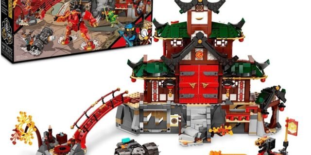 71767 LEGO® NINJAGO® Templo de Dojo Ninja; Kit de Construção (1394 peças)