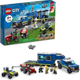 60315 LEGO® City Comando Móvel da Polícia; Kit de Construção (436 peças)