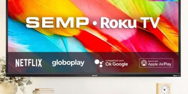 Smart TV LED 32′ HD Semp 32R6500 – Wifi, HDMI, USB
