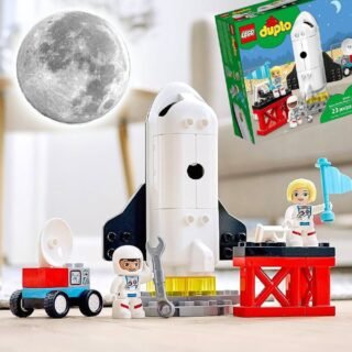 LEGO® DUPLO® Town Missão de Ônibus Espacial; Brinquedo de Construção (23 peças)