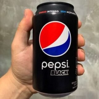 Pepsi Black Sem Açúcar – Refrigerante, Lata 350ml