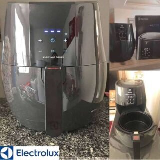 Fritadeira Elétrica sem Óleo/Air Fryer Electrolux – Digital Experience EAF20 Grafite 3,2L