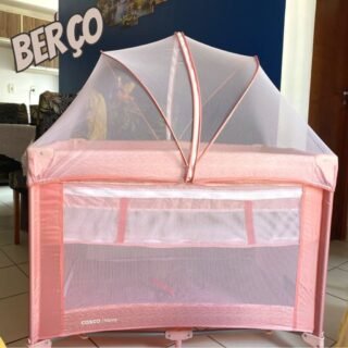 Berço Nanny, Cosco, Rosa Rajado