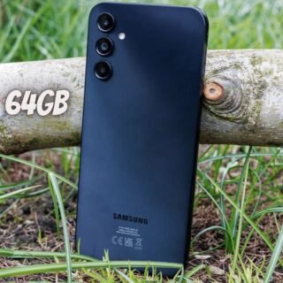 Smartphone Samsung Galaxy A14 64 GB Preto 4G Octa-Core 4GB RAM 6,6″ Câm. Tripla + Selfie 13MP Dual Chip