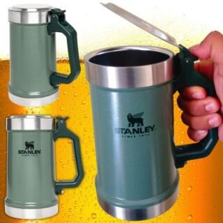 Stanley Caneca de cerveja clássica com abridor de garrafa 680ml