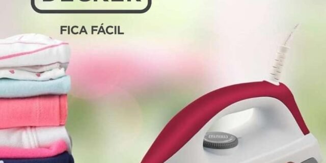 Black+decker Ferro De Passar F300-br 127v