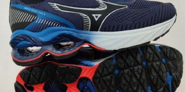 Tênis Mizuno Wave Invictus 3 Masculino Azul