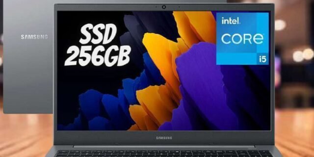 Notebook Samsung Book, Intel Core i5 1135G7, 8GB, 256GB SSD, 15,6″