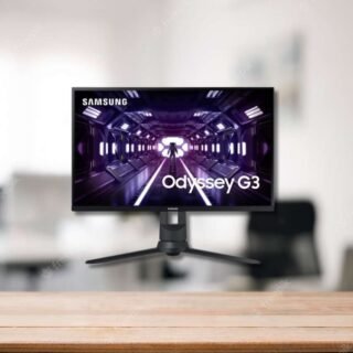 Monitor Gamer Samsung Odyssey G3 27 LED Full HD, 165 Hz, 1ms, HDMI/DisplayPort, FreeSync Premium, Ajuste de Altura, Preto – LS27AG320NLXZD