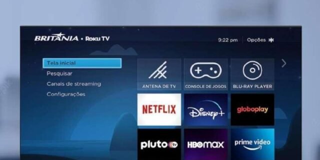 Smart TV Britânia BTV40G7PR2CSBLF 40”