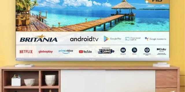 Smart TV Britânia 43 Polegadas BTV43E3AAGSSGBLF