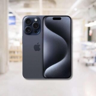 Apple iPhone 15 Pro (128 GB) — Titânio preto