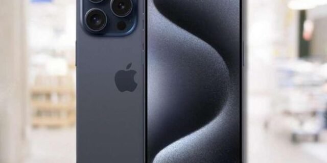 Apple iPhone 15 Pro (128 GB) — Titânio preto