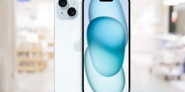 Apple iPhone 15 (256 GB) — Azul