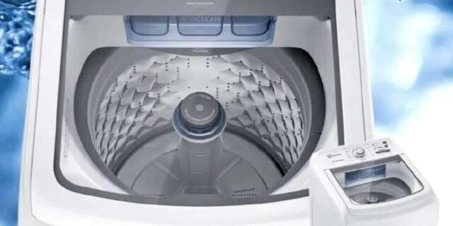 Máquina de Lavar Electrolux 13kg Branca Essential Care Com Cesto Inox e Jet&Clean (LED13)