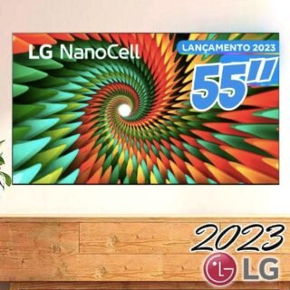 Smart TV LG 4K NanoCell 55″ 55NANO77SRA