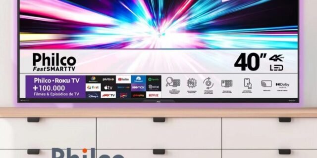 Smart TV LED 40″ FHD Philco PTV40G7PR2CSBLF