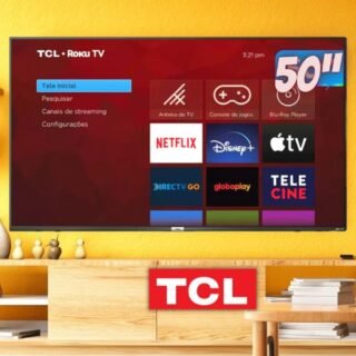 Smart TV 50” 4K LED TCL 50RP620 VA 60Hz